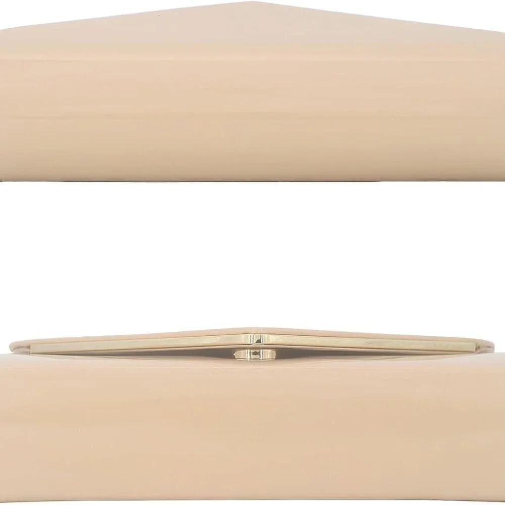 Women's Clutch Bag Faux Patent Leather Satin Lined Night Out Party Purse